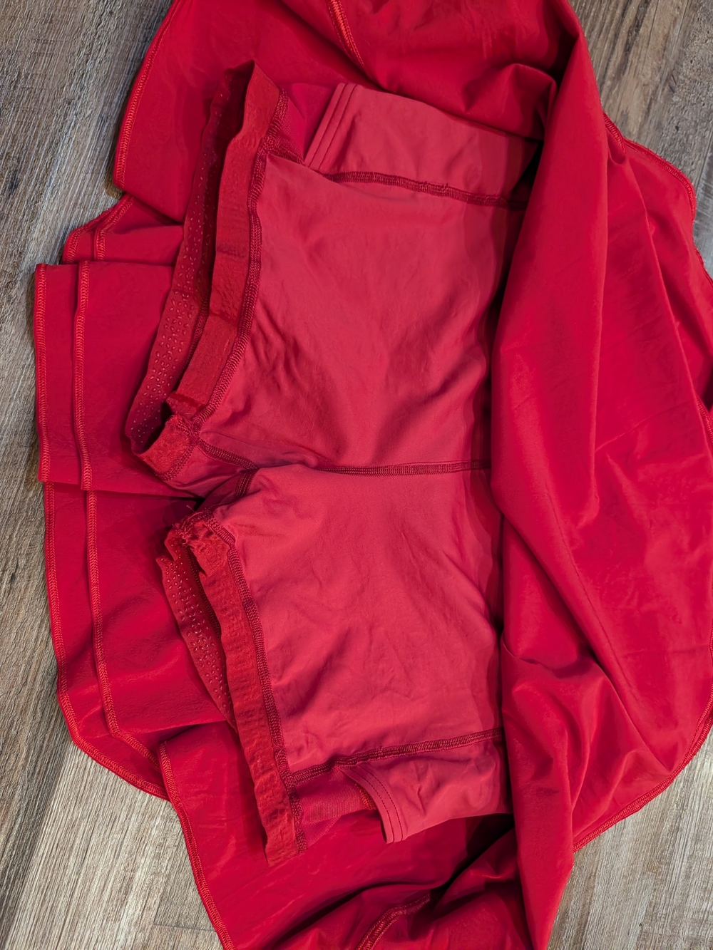 Lululemon Court Rival High-Rise Skirt Long in Dark Red Sz 14 - Picture 12 of 16